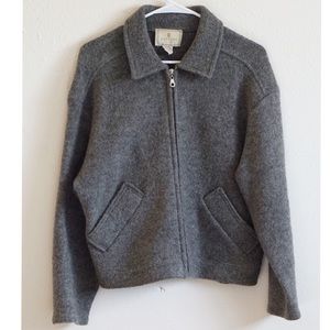 Express Tricot | Grey Jacket Wool